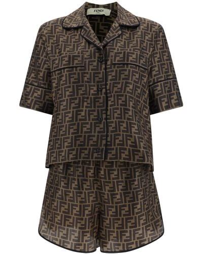 fendi pyjama|fendi pajama set.